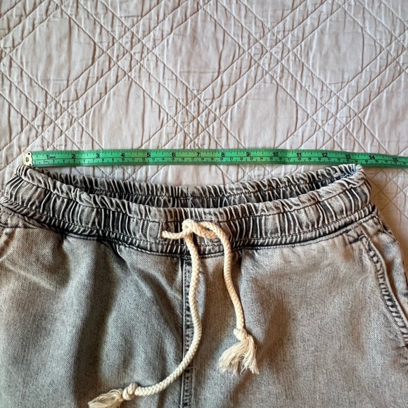Anthropologie Pilcro The Getaway drawstring waist, Carbon (Faded Gray), Small - Picture 11 of 14